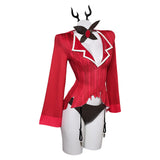 Hazbin Hotel Alastor Red Sexy Lingerie For Women Cosplay Costume Outfits