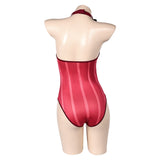 Hazbin Hotel Alastor Red Sexy One Piece Swimsuit Swimwear Cosplay Costume Outfits Halloween Carnival Suit