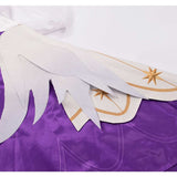 Honkai: Star Rail Robin White Purple Dress Cosplay Costume Outfits Halloween Carnival Suit