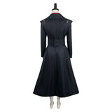 House of the Dragon Princess Rhaenys Targaryen Black Coat Cosplay Costume Outfits
