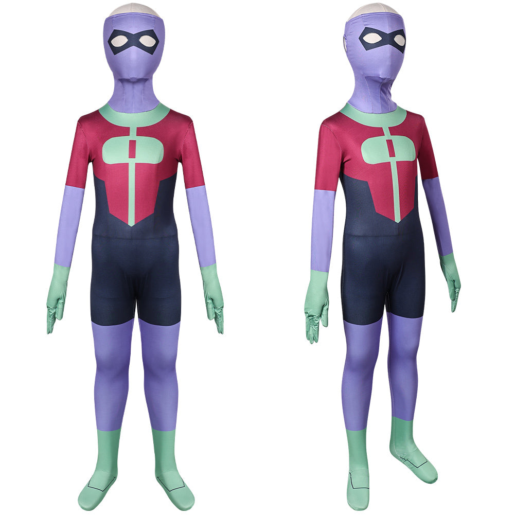 Invincible Kid Omni-Man Cosplay Costume Halloween Carnival Suit