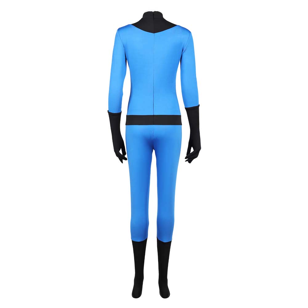 Invisible Woman Cosplay Costume For Adult Man Female Halloween Carnival Suit