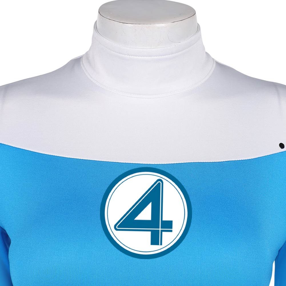 Invisible Woman Cosplay Costume For Adult Man Female Halloween Carnival Suit