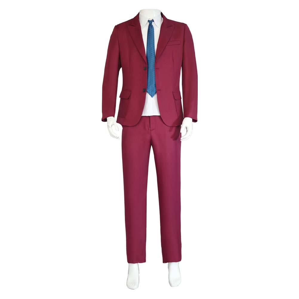 Joker Arthur Fleck Red Suit Cosplay Costume Outfits Halloween Carnival Suit