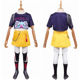 Kpop Demon Hunters Mila Kids Cosplay Costume Outfit Halloween Carnival Suit