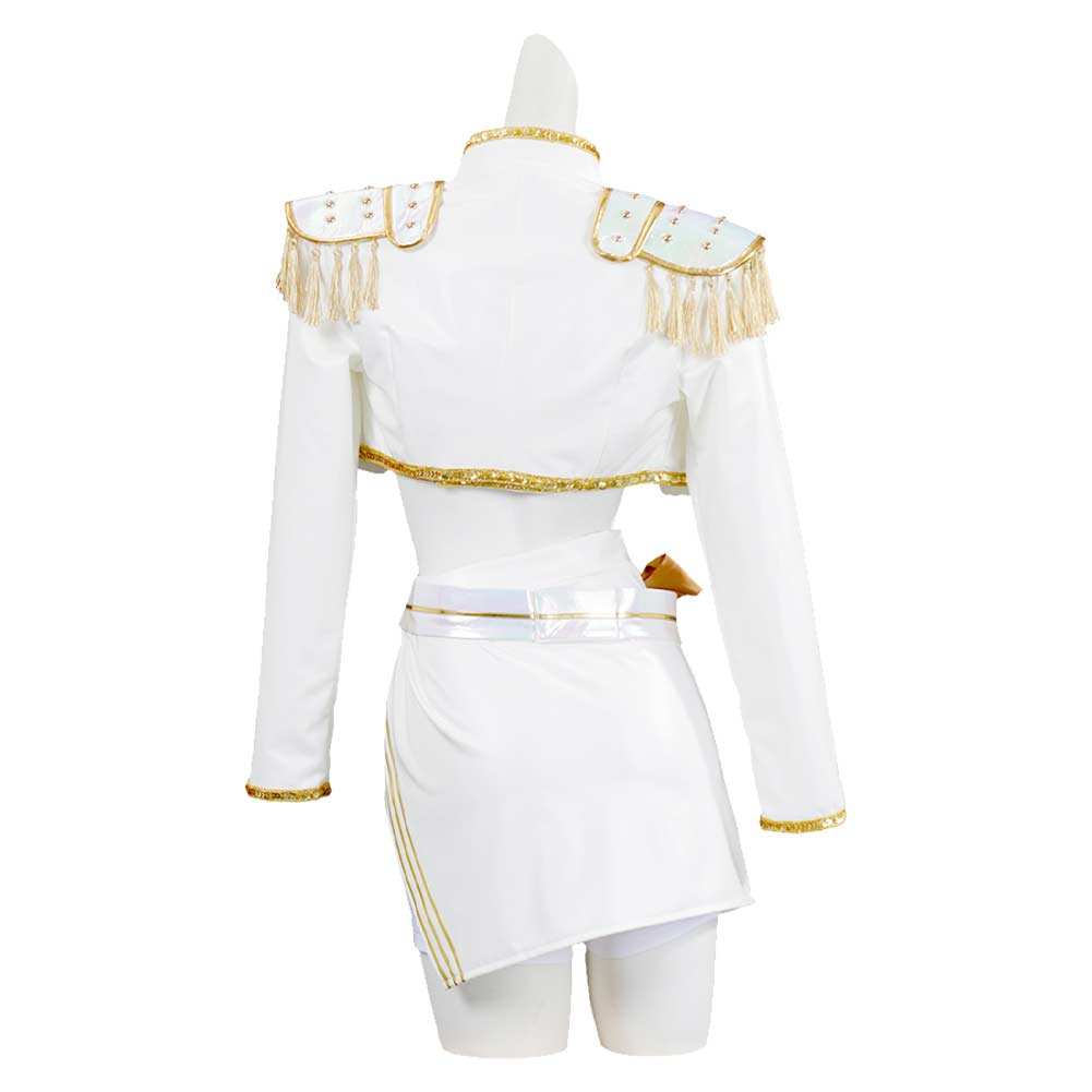 Kpop Demon Hunters Mira Kids Cosplay Costume Halloween Carnival Suit