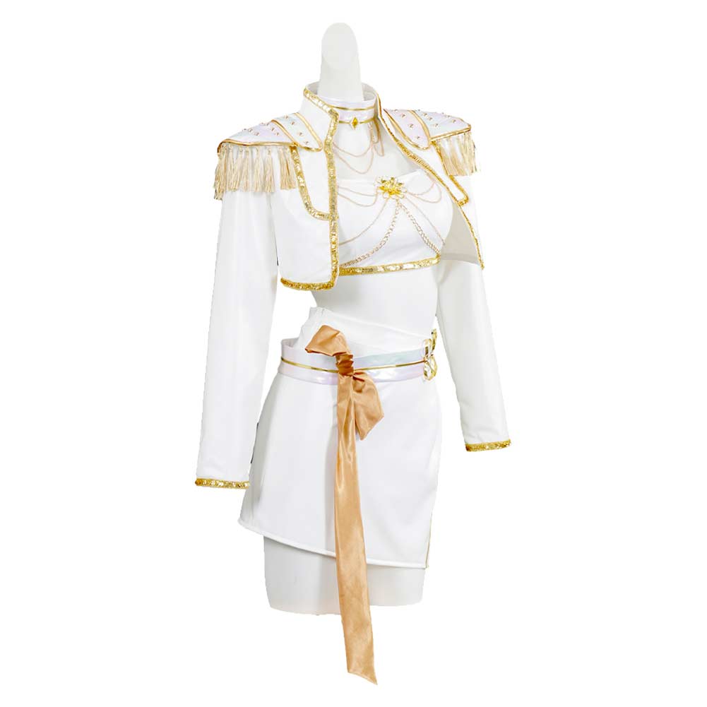 Kpop Demon Hunters Mira Kids Cosplay Costume Halloween Carnival Suit