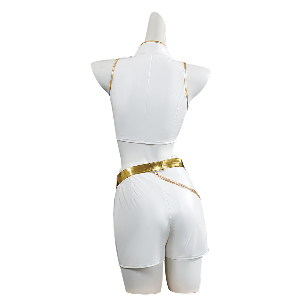 Kpop Demon Hunters Rumi Kids Cosplay Costume Outfit Halloween Carnival Suit