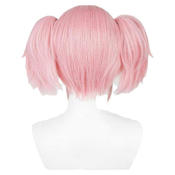 Mahou Shoujo Madoka Magica Kaname Madoka Cosplay Pink Wig Heat