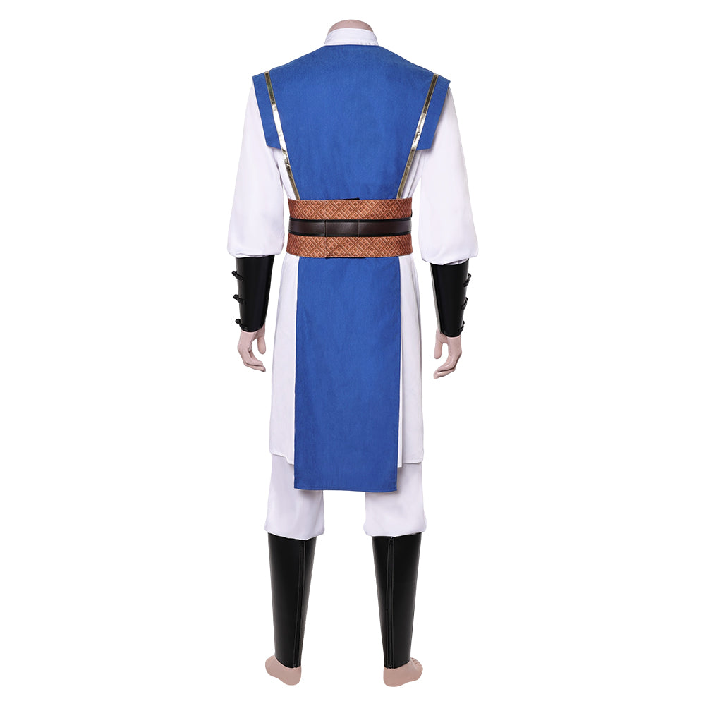 Mortal Kombat Lord Raiden Cosplay Costume Halloween Carnival Party Suit