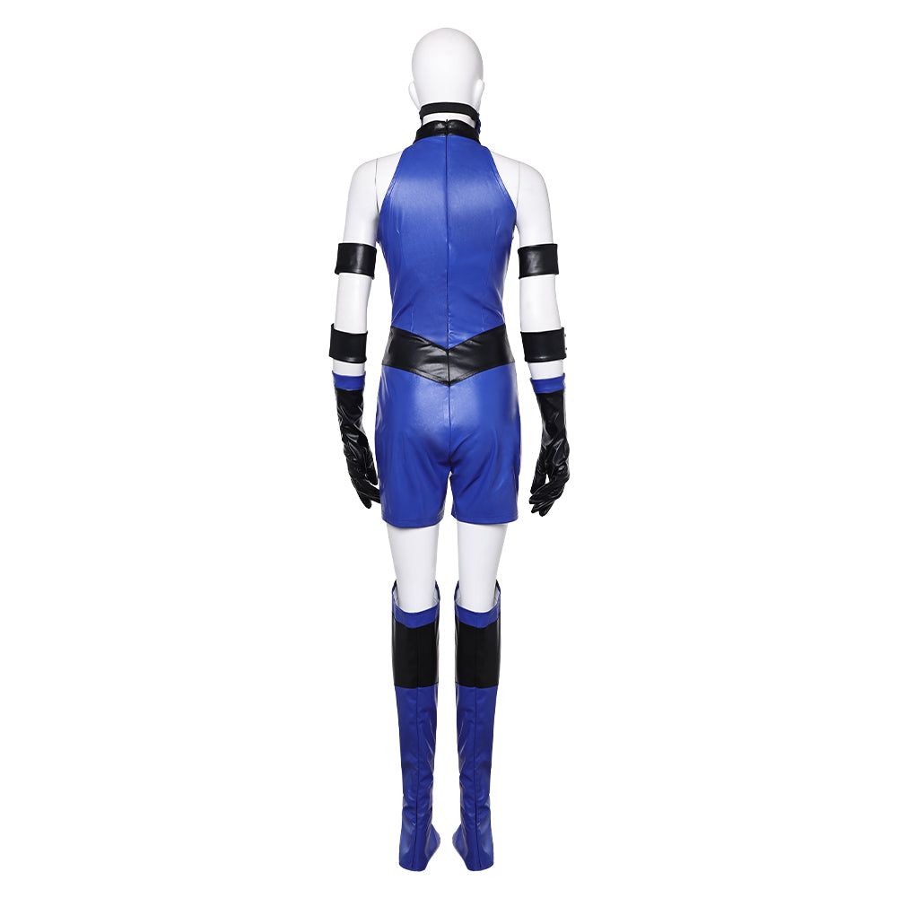 Mortal Kombatkitana Cosplay Costume For Adult Man Female Halloween Carnival Suit