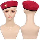 Overwatch OW Widowmaker Cosplay Red Hat Halloween Carnival Party Props Accessories