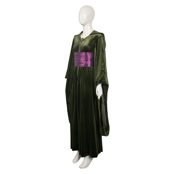 Padmé Naberrie Amidala Green Velvet Dress Cosplay Costume Outfits Hall –  Cosplaysky.ca