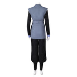 SW Barriss Offee Grey Combat Uniform Cosplay Costume Outfits Halloween Carnival Suit