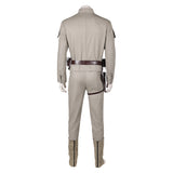 SW Luke Skywalker Grey Suit Cosplay Costume Outfits Halloween Carnival Suit
