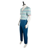 The Doctor Striped T-shirt Set Cosplay Costume Outfits Halloween Carnival Suit suit