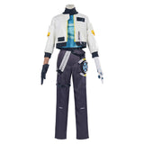 Valorant Costume Deadlock Cosplay Women White Outfit For Adult Female Halloween Carnival Suit