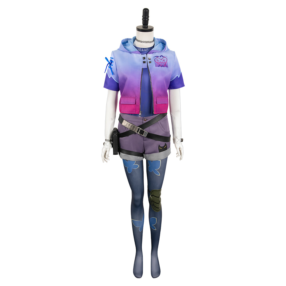 Valorant Clove Not Dead Yet Cosplay Costume Outfits Halloween Carnival Suit