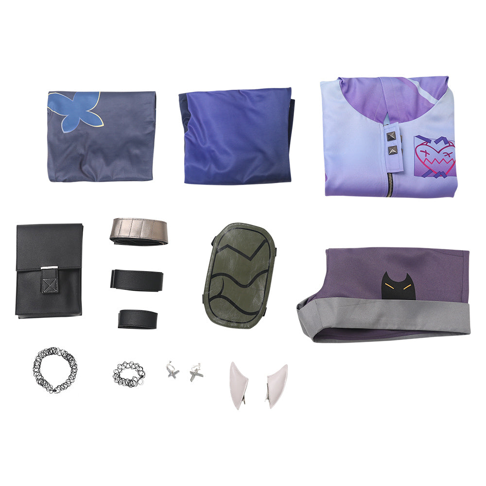 Valorant Clove Not Dead Yet Cosplay Costume Outfits Halloween Carnival Suit