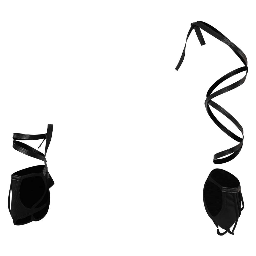 Valorant Fade Cosplay Black Gloves Accessories Props