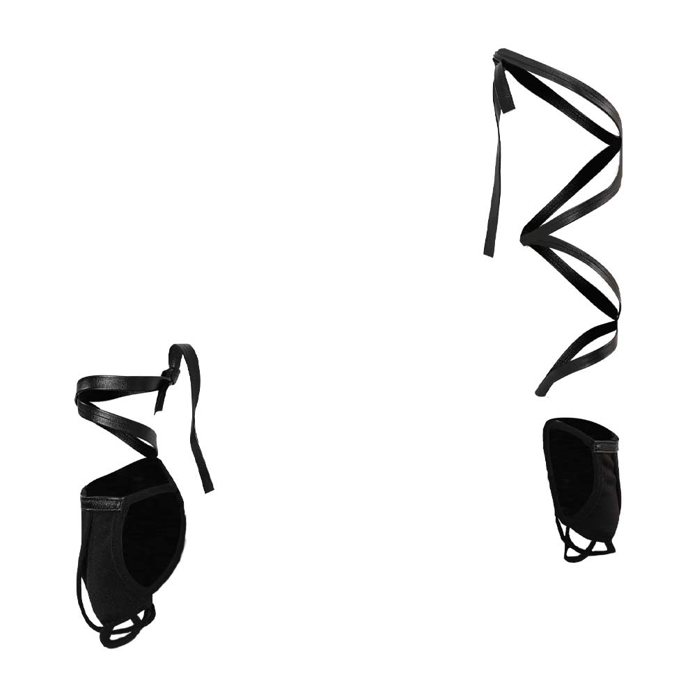 Valorant Fade Cosplay Black Gloves Accessories Props