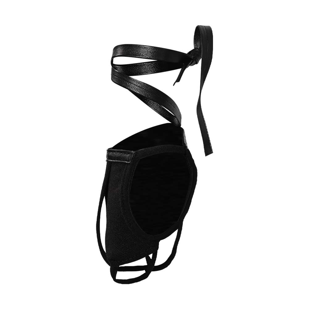 Valorant Fade Cosplay Black Gloves Accessories Props