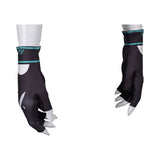 Valorant Jett Black Printed Gloves Cosplay Accessories Props