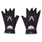 Valorant Jett Black Printed Gloves Cosplay Accessories Props