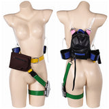 Valorant Killjoy Cosplay Black Belt Bag For Unisex Adult Man Female Halloween Carnival Suit