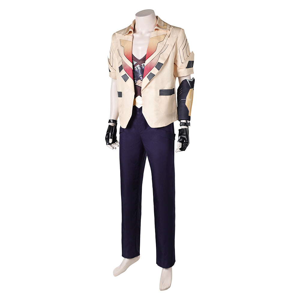 Valorant TEJO Cosplay Costume For Adult Man Female Halloween Carnival Suit