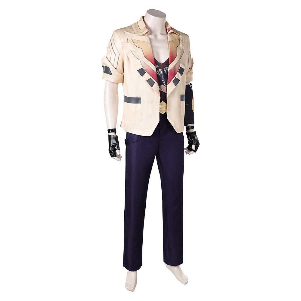 Valorant TEJO Cosplay Costume For Adult Man Female Halloween Carnival Suit