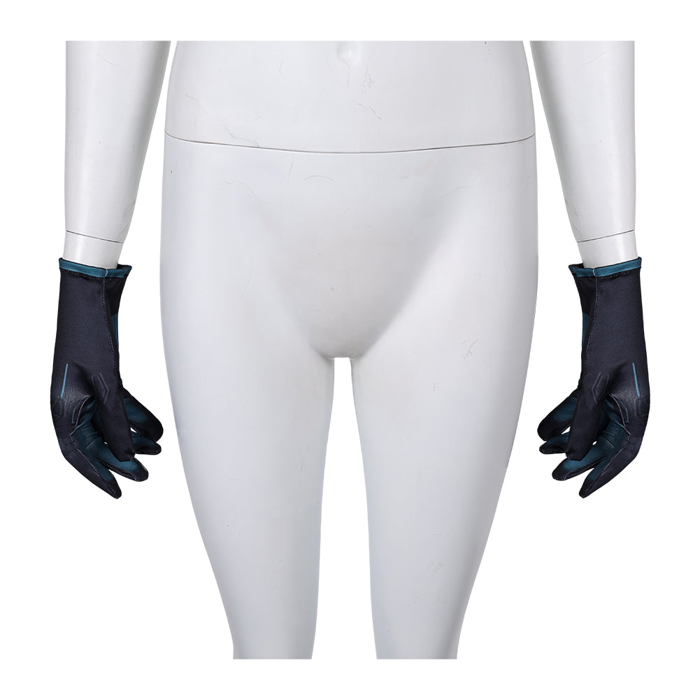 Valorant Viper Black Gloves Cosplay Accessories Props