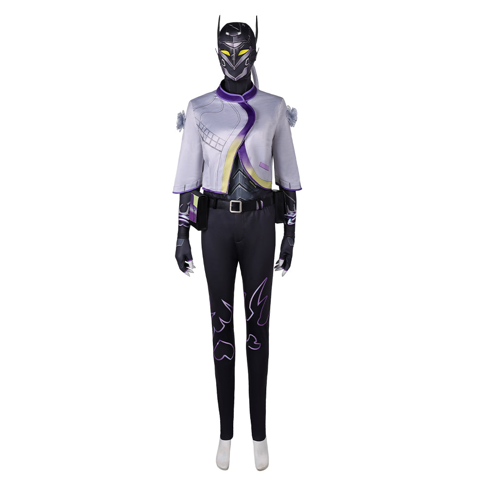Valorant Vyse Cosplay Costume For Adult Man Female Halloween Carnival Suit
