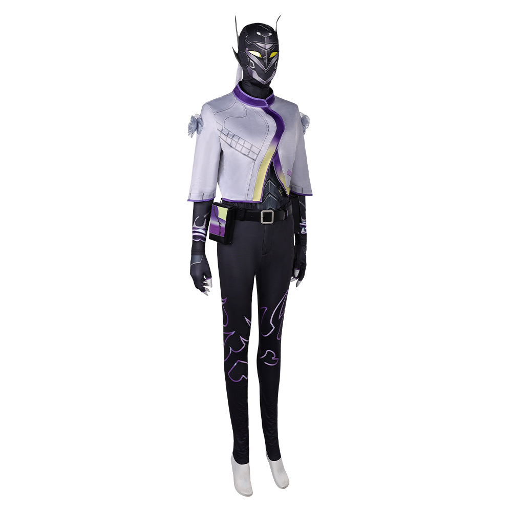 Valorant Vyse Cosplay Costume For Adult Man Female Halloween Carnival Suit