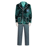 Boq School Uniform Cosplay Costume Male Black Grey Suit Halloween Carnival Suit