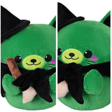 Elphaba Cosplay Plush Toy Green Puppet Halloween Carnival Party Props Accessories