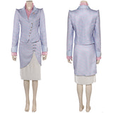 Glinda Cosplay Costume Female Light Purple Dress Halloween Carnival Suit