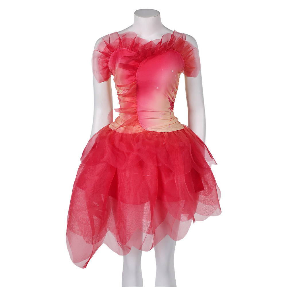 wiked glinda Cosplay Costume Halloween Carnival Suit