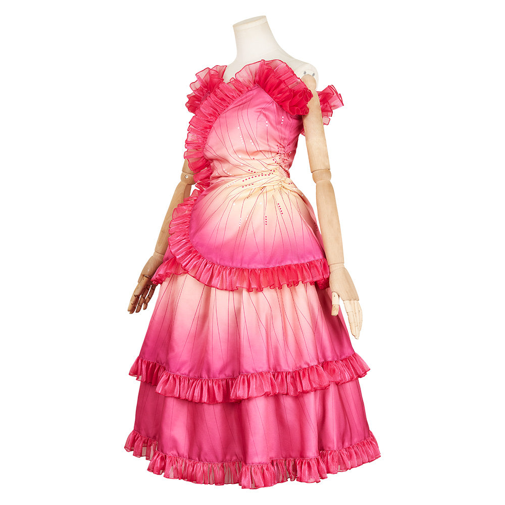 wiked glinda Cosplay Costume Halloween Carnival Suit