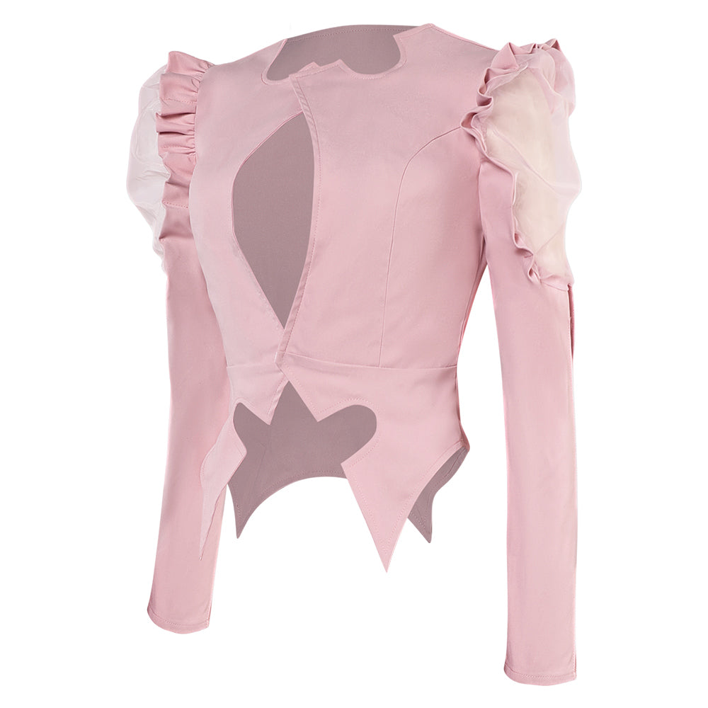 wiked glinda Cosplay Costume Halloween Carnival Suit