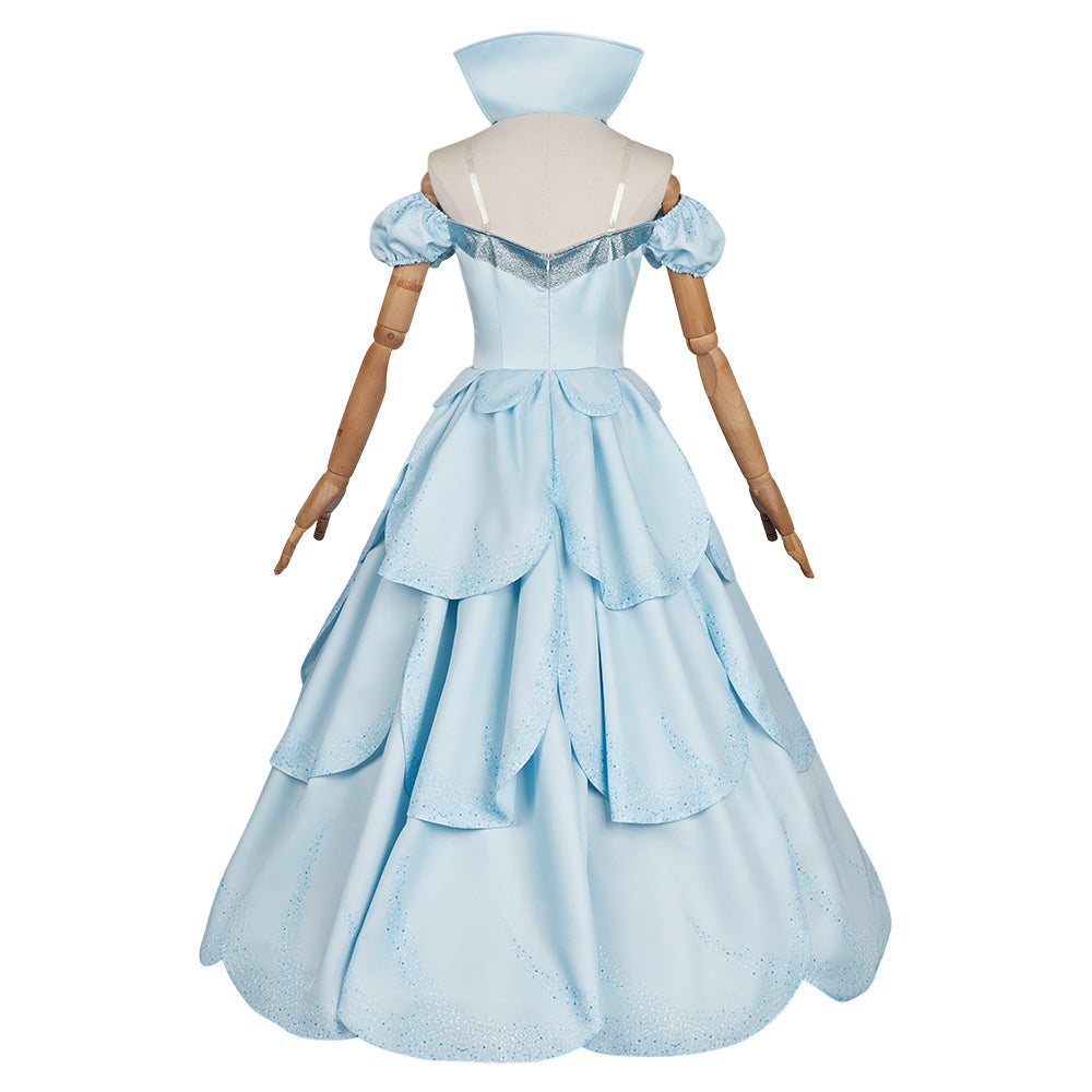 wiked glinda Cosplay Costume Halloween Carnival Suit