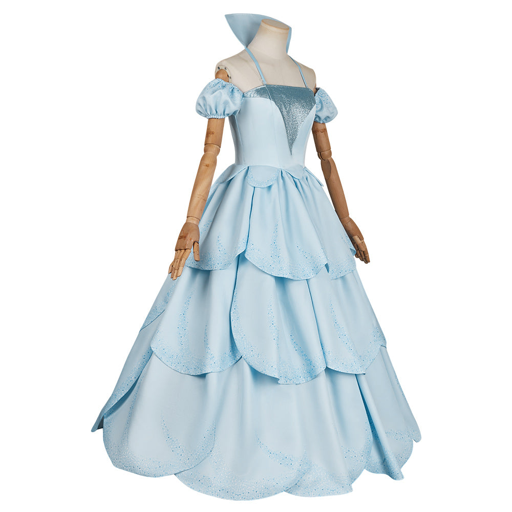 wiked glinda Cosplay Costume Halloween Carnival Suit