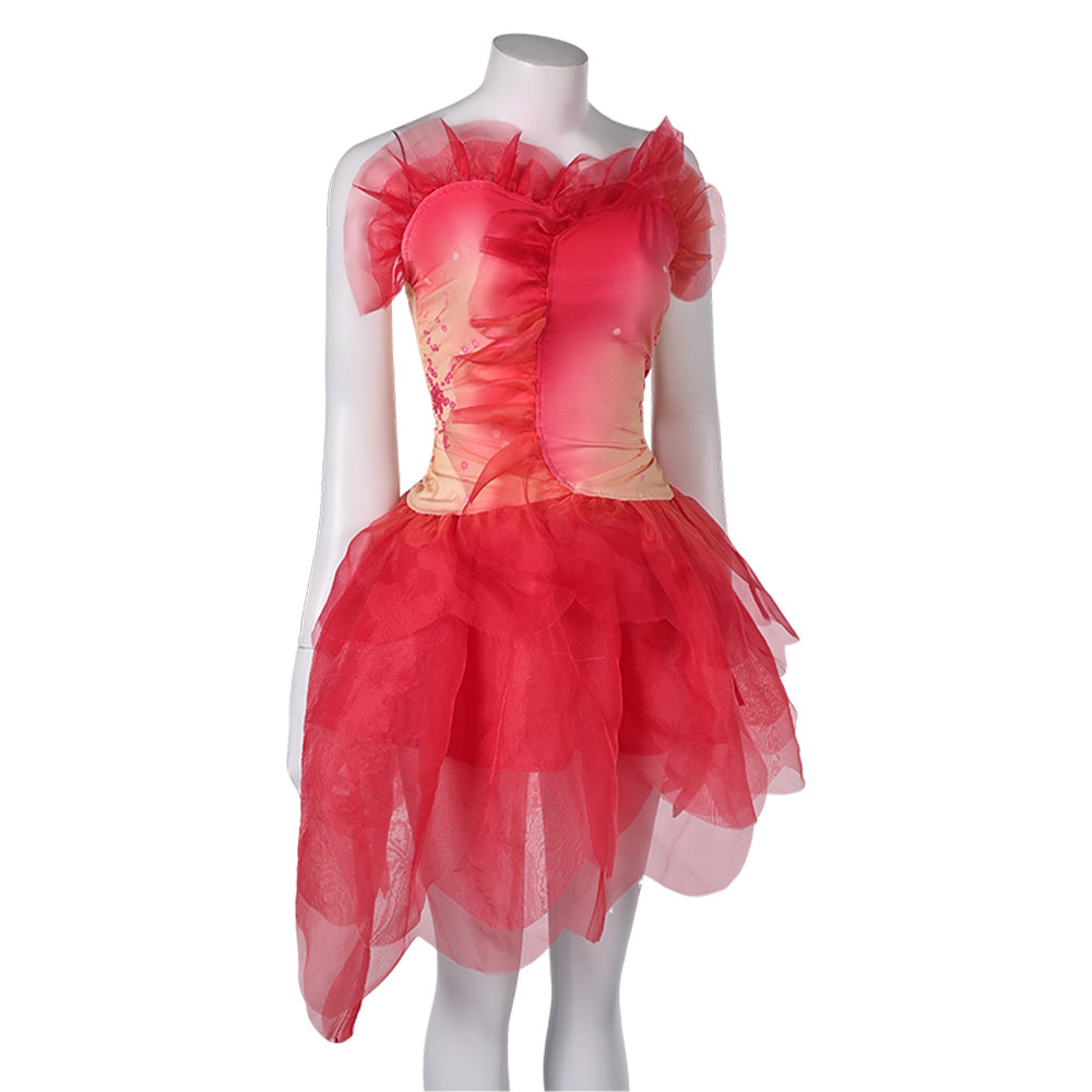wiked glinda Cosplay Costume Halloween Carnival Suit