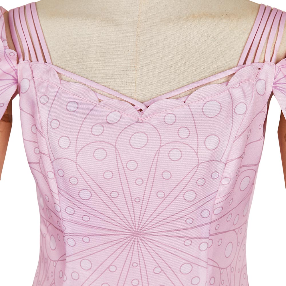 wiked glinda Cosplay Costume Halloween Carnival Suit