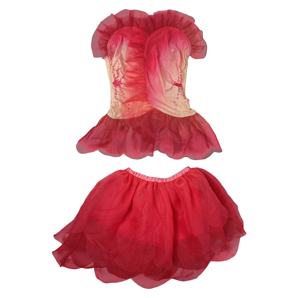 wiked glinda Cosplay Costume Halloween Carnival Suit