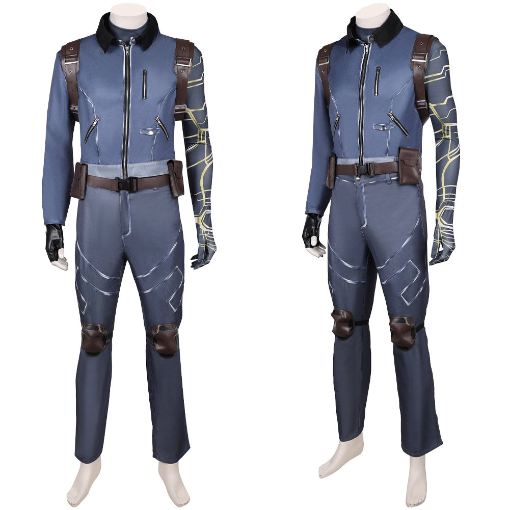 Winter Soldier Cosplay Costume For Adult Man Female Halloween Carnival Suit