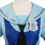 Zootopia Judy Hopps Original Blue Dress Cosplay Costume Outfits Halloween Carnival Suit
