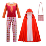 Kids Children Hocus Pocus Mary Sanderson Cosplay Costume Halloween Carnival Suit