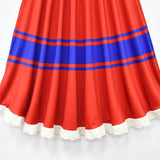 Encanto Cosplay T-shirt Skirt Set Girls Kids Cosplay Costume Halloween Carnival Suit