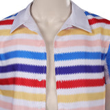 Barbie 1964 Ken Rainbow Striped Shirt Cosplay Costume Halloween Carnival Suit